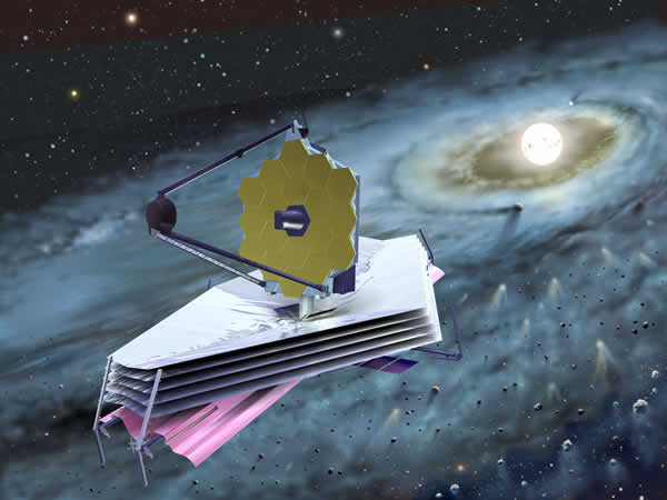 Kommer JWST nånsin ditupp? Ill: NASA