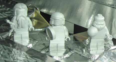 LEGO-gudarna hänger med ombord...