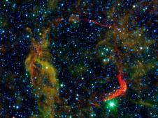 Spitzer/WISE-komposit. Foto:NASA/JPL-Caltech/UCLA
