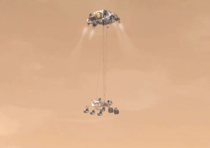 Happy landing! Ill: Nasa