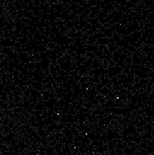 Plejaderna i blickfånget. Foto: NASA/MESSENGER