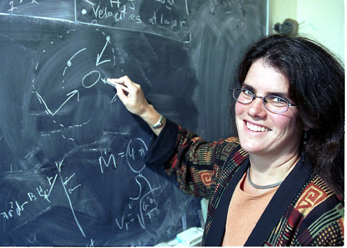 Andrea Ghez - en av våra vinnare. Foto: UCLA