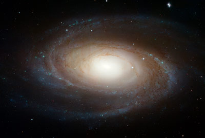 M81, uppfångad 2007 av Hubble Space Telescope