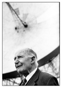Sir Bernard Lovell 1913-2012. Foto: The University of Manchester