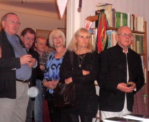 Fr v K Arne Blom, Jimmy Olsson, Finn Ranlo. Solweig Osson, Mia Luthander, Bo Cavefors.