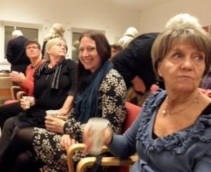 Glad tjej i mitten - Rolfs dotter Louice, som dansade den lilla flickans rörande slutparti i baletten