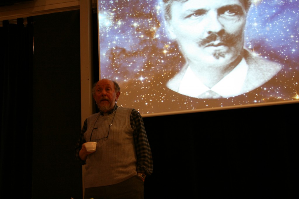 Bildbevis från Strindberg-kvällen. Foto: Peter Hemborg