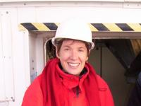 Cathy i Chile för nått år sen. Foto: Chalmers