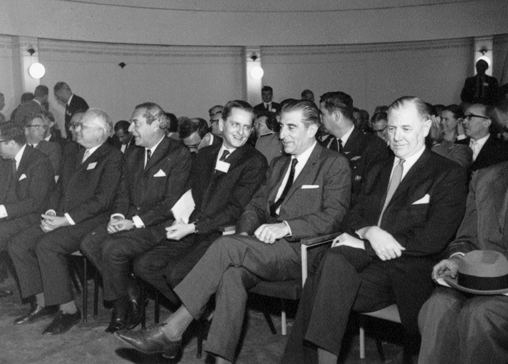 Olof Palme på plats i Chile, ESO:s viktiga år 1960. Foto: ESO