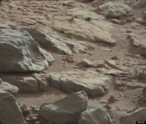 Vad är det för nått? Foto<: NASA/Curiosity
