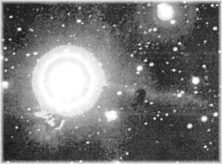... och "rättvänd" som vi är mera vana att se nebulosan.