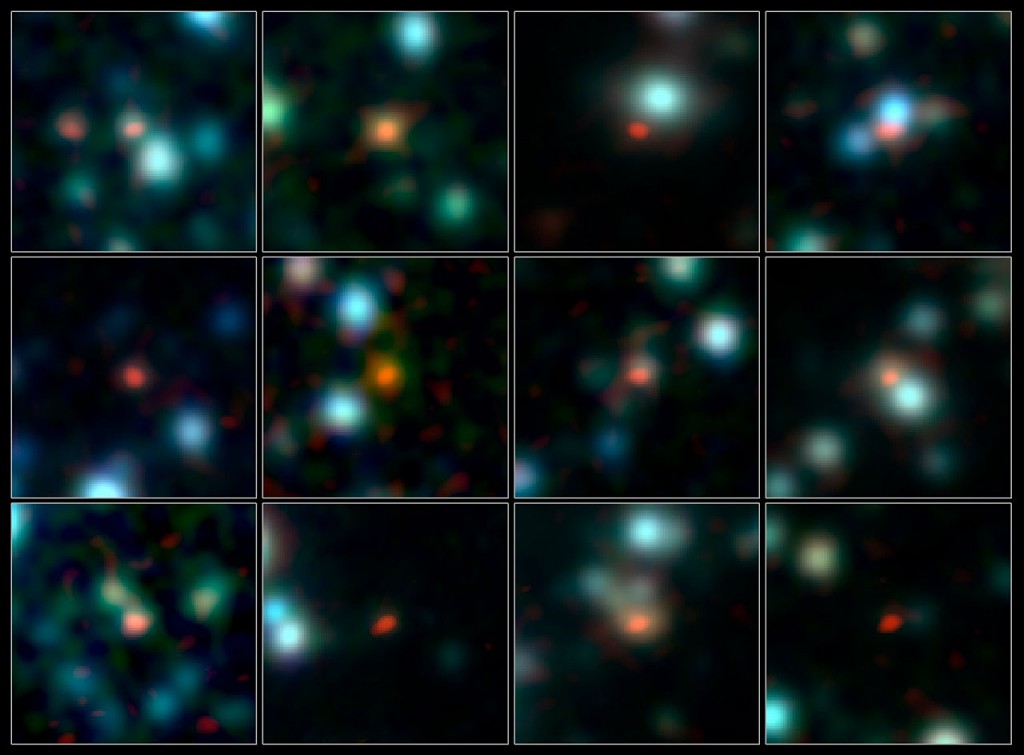 Frodiga galaxer! Bildkälla: ESO