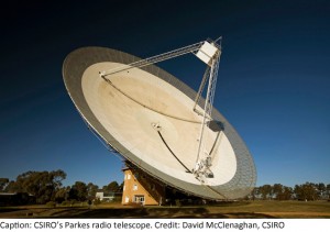 Rdioastronomernas flitiga hjälpreda down under. Bildkälla: CSIRO