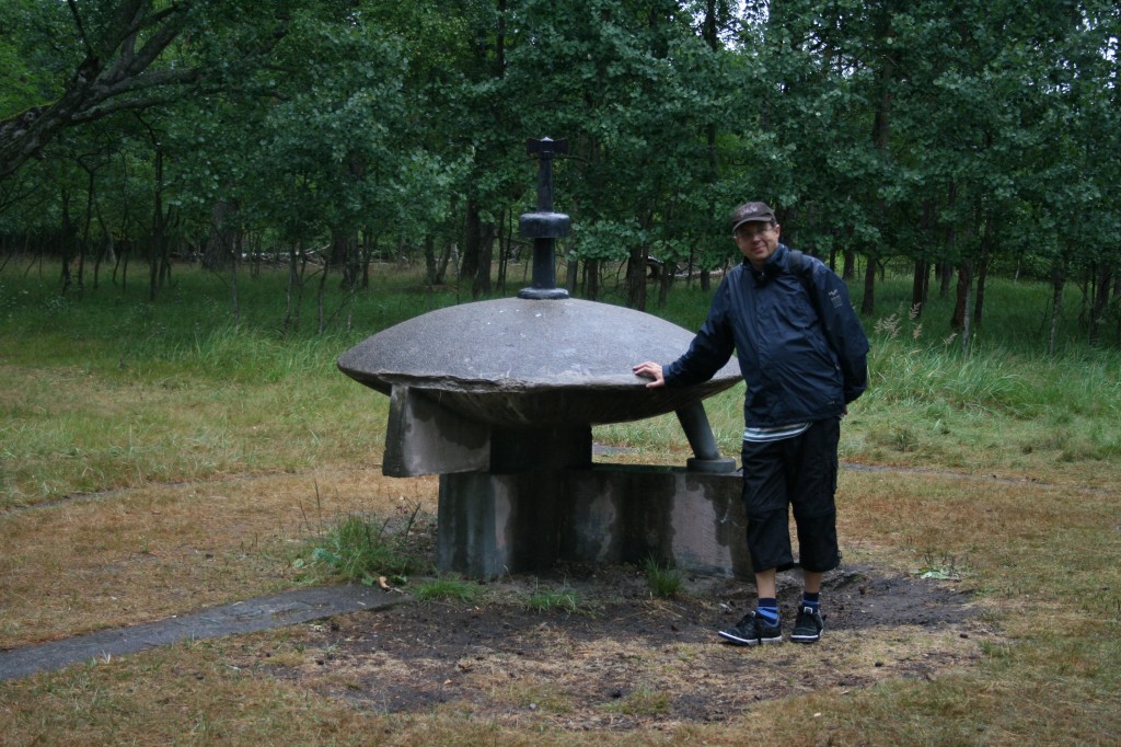 Peter på plats. Foto: Carina Hemborg