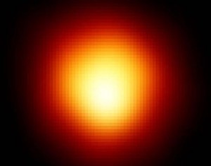 Typisk röd jätte - Betelgeuse! Foto: ESA/NASA/HST